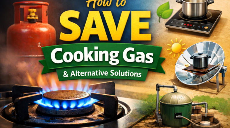 How to Save Domestic Cooking Gas